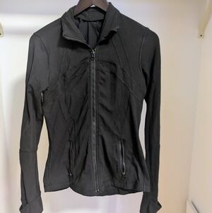 Lululemon Define Jacket, black zip up, size 8